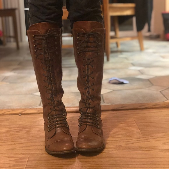 Charles David Regimented Boots - Picture 4 of 4